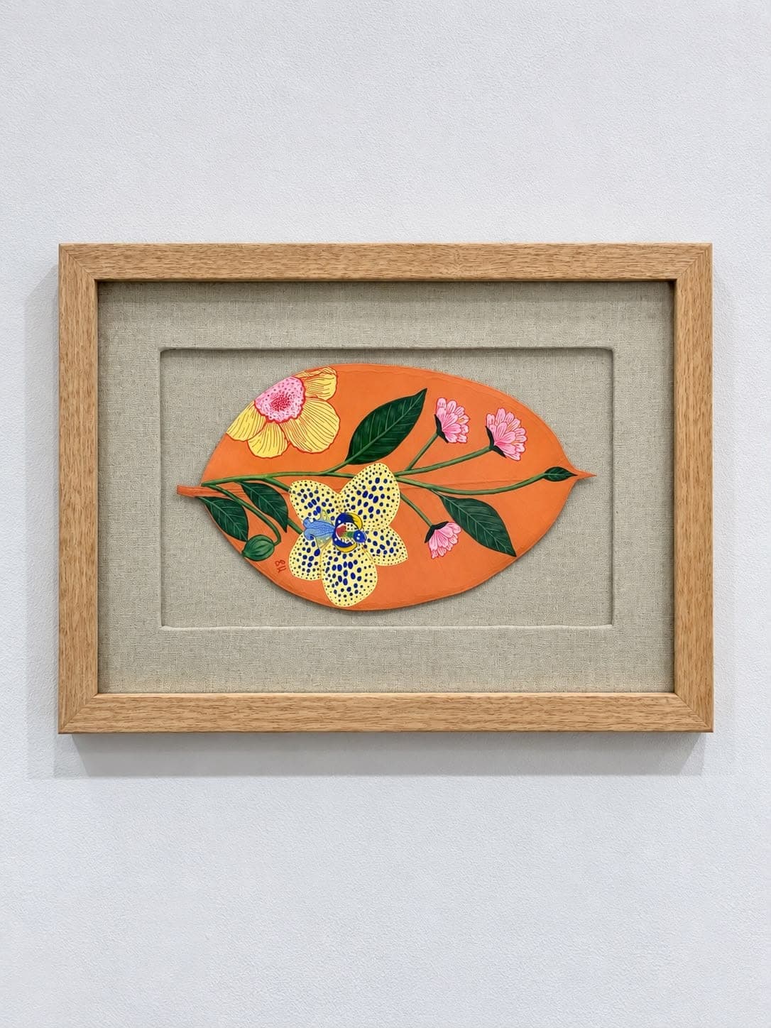 Homenaje hoja 2, de Erika Dounce