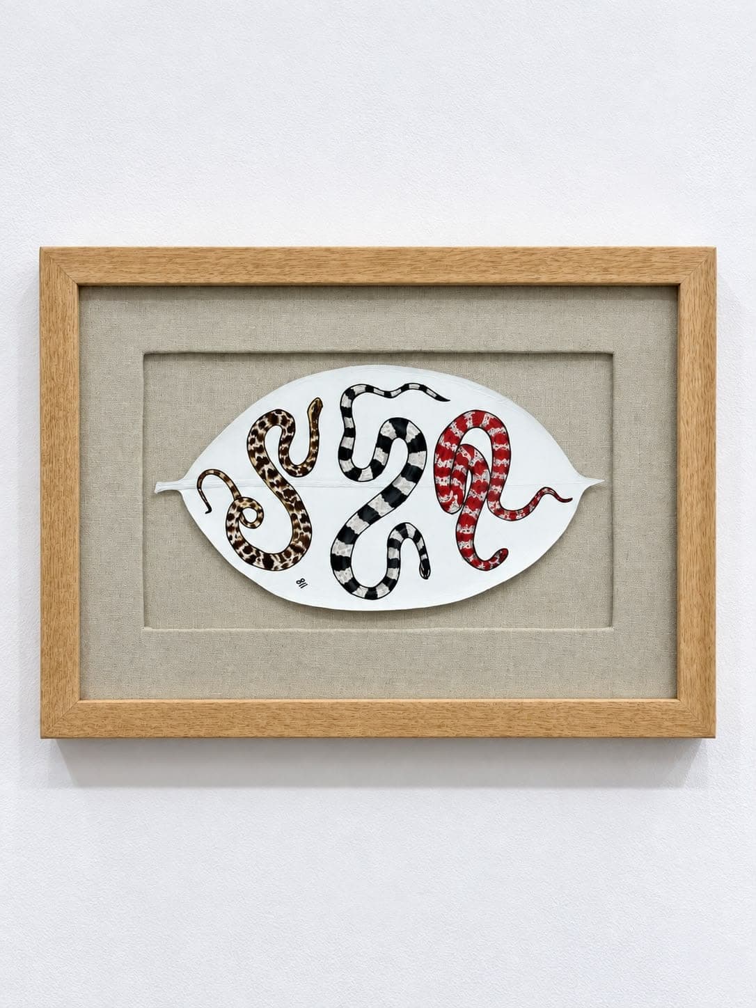 Homenaje hoja 3, de Erika Dounce